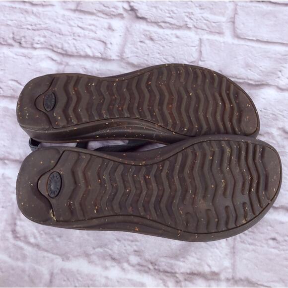 Ugg Sefina sandals women's size 8 leather - Picture 9 of 11